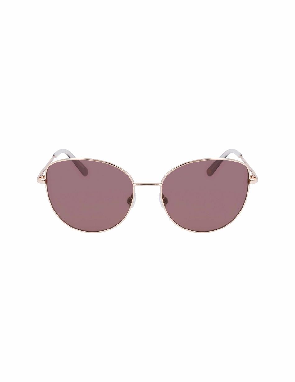 Taille moyenne Anne Klein Trendy Round Sunglasses   | KPQ-8105120